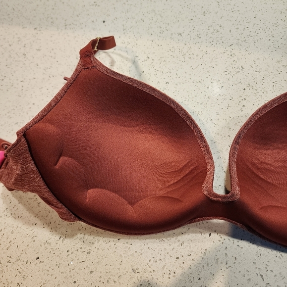 La Senza Body Kiss Plunge Bra - burnt orange - Picture 7 of 10